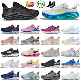 Ice Flow Bit Of Blue Hoka One Clifton 9 Bondi 8 Hokas Free People Harbour Mist Lunar Rock Trainers Womens Mens Designer Shoes Platform Carbon X 2 Outdoor Sports Sneakers