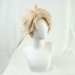 Anime SPY FAMILY Loid Forger Cosplay Costume Wig Heat Resistant Synthetic Hair Halloween267W