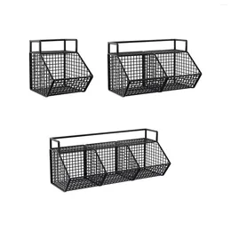 Kitchen Storage Adhesives Small Metal Basket Farm Food Mesh Tray Fruit Shelf Vegetable