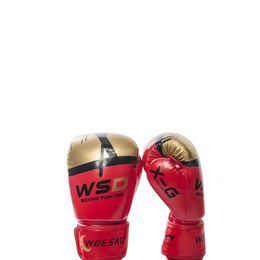 Kope bokserskie rękawiczki dla mężczyzn kobiety pu karate muay thai guantes de boxeo free fight mma sanda trening dla dorosłych sprzęt dla dzieci 240124