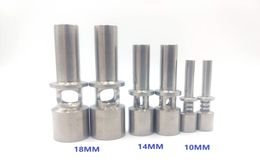 Flux Titanium Nail Air Holes 10mm 14mm 18mm Male Joint GR2 Titanium Domeless Nail Hand Tools Dab Rig4346178