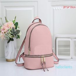 High Quality Pink Designer bags Leather Mini Women Bag Children School Bags Backpack Famous Fashion Springs Palm Lady Bag Travel B264N