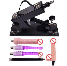 Sex Toys Automatic Sex Machine for Women Sex Machines with Many Anal Dildo Accessories Sexual Intercourse Robot Female Masturbatio4978219