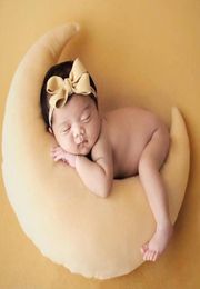 Baby Hat Posing Beans Moon Pillow Stars Set Newborn Pography Props Infants Po Shooting Accessories 2012086629974
