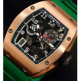RM Wrist Watch Racing Machine Richards Milles RM010 Rose Gold Le Mans Limited Edition Fashion Leisure Business Sports Machinery Wristwatch