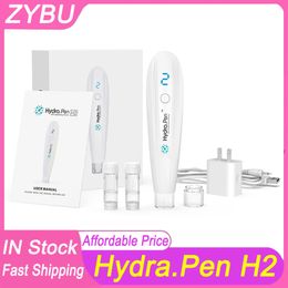 Professional Hydra.Pen H2 Wireless Microneedling Dermapen With 12Pins Cartridges Micro Needle Roller Derma Pen Rolling Stamp Face Skin Care Meso therapy Device