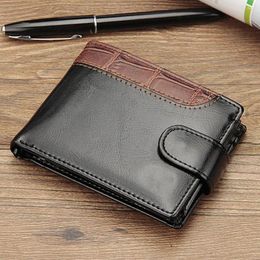 Wallets Leather For Men Bifold Purse Casual Wallet Fashion Faux