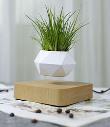 Drop Levitating Air Bonsai Rotation Flower Planters Magnetic Suspension Floating Pot Potted Plant Home CX2008053391976