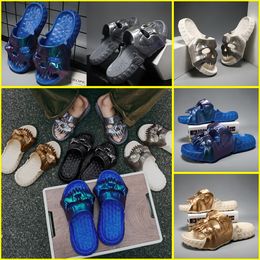2024 Hot sale Slippers Skull Design Men Fashion Summer Outdoor Fun Slippers Thick Platform Sandals Women Beach Flip Flops 40-47