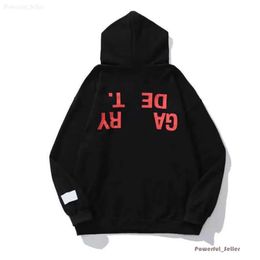 Men's Hoodies Sweatshirts Hoodie Designer Galleries Top Dept Gary Painted Graffiti Used Letters Printed Loose Casual Fashion Mens and Womens Hoody 1130