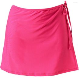 Women's Swimwear Fashion Sarong Short Women Skirt Party Cover Up Bikini Beach Summer Solid Casual Swimming Loose Holiday