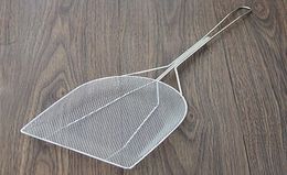 Stainless Steel Diesel Shovel Slag Spoon Oil Philtre Mesh Strainers Colander Greaves Philtre Fried Chicken Special Tools4037886