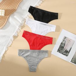 Women's Panties Women Cotton Ladies Solid Colours Underwear Breathable Lingerie Sexy Lace Comfort Female Briefs Underpanties Panty