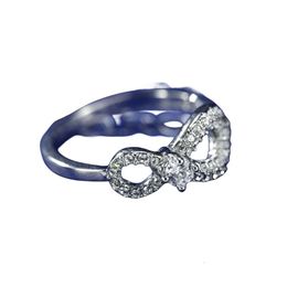 Swarovskis Rings Designer Women Original Quality Band Rings Crystal Eternal Love Single Diamond Octagonal Ring Romantic Love