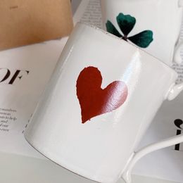 Nordic Love Mug Ceramic Illusory Love Girl Coffee Cup