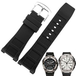 30MM Silicone Rubber Watch Band Strap for IWC Watch Ingenieur Family IWC500501222x
