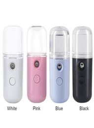 Portable Mini Nano Mist Sprayer Facial Body Nebulizer Steamer Moisturizing Skin Care Tools 30ml Face Spray Beauty Instruments7154409