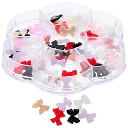 Nail Art Decorations Bow Ornaments Charms Small Jewellery For Gel Nails Jewels Cute Holiday Decor