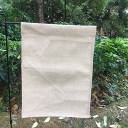 12x16 blank garden flag polyester linen garden banner for sublimation plain yard decor flag outdoor flag266M