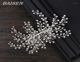 Rhinestone Bridal Hair Combs Wedding Hair Accessories Bridal Comb Handmade Rhinestone Bride Headpiece Crystal Ornaments11813602