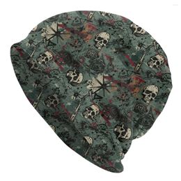 Berets Terror Skull Sport Hats Stars Camo Bonnet Hat Skullies Beanies Caps