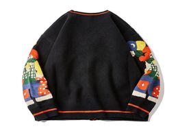 Men039s Sweaters Large Female Knitted Or Crocheted Sweater Of Cotton With Clown Print For Men And Women Street Clothes3227302