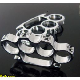 Four Finger Self Designer Defense Buckle Tiger Hand Support Fist Zinc Alloy Material Sturdy and Wear Resistant 810ch YHRV