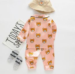 Kids Pyjamas Boys Sleepwear Nightwear Baby Girls Infant Clothes Cartoon Bear Pyjama Sets Children039s Pyjamas 2358363359