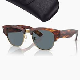 Mega 0316S Nuovo stile occhiali da sole polarizzati occhiali da vista di lusso uomo donna moda occhiali da sole lenti in vetro reale con accessori