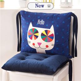 Cartoon Conjoined Chair Cushions For Kitchen Seat Cushion For Office Chair Colorful Sofa Pad Multicolor Back Seat Pillow Mat1812648