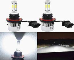 1 Pair S2 Auto Car H4 H11 H7 H13 9004 9005 9006 LED Headlights 72W 6500K 8000LM COB Auto Led Headlamp 12v 24v7616957