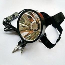 8W 6v 12v 24v Led Headlamp Hunting Fishing Hunting External Power Dc Power Headlight Glare199r