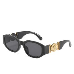 Fashion Black Gold Classic Sunglasses Vintage Travel Sun Glasses Polarized Designer Sunglasses For Women Men Cat Eye Model Eyewear Special UV 400 Protection