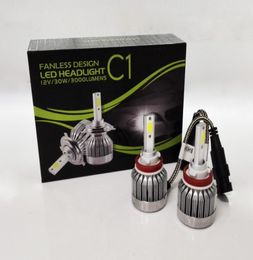 high power quality led headlight C1 H3 H7 H8 H11 30w 3000lm led headlight bulbs with high low beam8869152