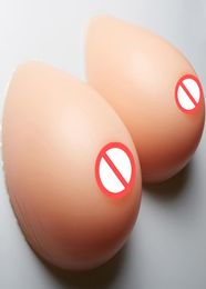 High Quality Silicone Crossdress Breast Form Big Bust Form Breast Pads Artificial Fake Breast Form 1 Pair 800g3540717