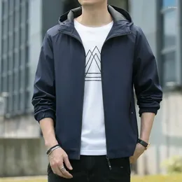 Men's Jackets 2024 Spring Clothing Korean Style Trendy Tops Men