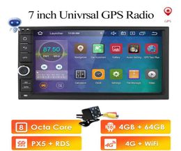 7quot Android 100 Octa Core 4G RAM 64G ROM Universal Double 2 Din for Nissan Car o Stereo GPS Navigation Radio Car Multimed3571674