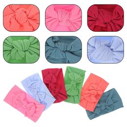 Bandanas Baby Headband Hair Accessories For Girls Bow Kids Headbands Toddler Stretchy Cute Ties
