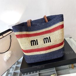 celebrity catwalk models straw bag latest design simple and practical Designers Womens Handbags Purses 2021 is specially designed 257q