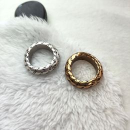 Designer Rings Fashion Letters Ring Vintage Style Ring Mobius Ring Size 6 7 8 For Men Women Unisex