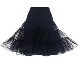 Ball Gown Tulle Short Women039s Vintage Rockabilly Petticoat Skirt Tutu 1950s Underskirt Bridal Accessories 20183415321