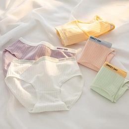 Women's Panties 7PCS/SET Women Cotton Underwear Seamless Sexy Panty Female Breathable Solid Colour Underpants Girls' Lingerie Briefs M-XL