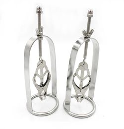 Stainless Steel Metal Nipples Clamps Breast Clips Bondage Slave In Adult Games For Female Fetish Sex Products Erotic Flirting Toys2129212