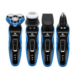 Electric Shaver Beard Trimmer Full Body Water Wash Razor Multifunctional Floating Razor 4 In 1 Kits D455175081