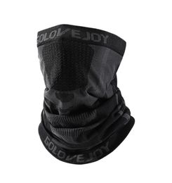 Black Winter Men Bandana Outdoor Windproof Ear Protection Neck Warmer Gaiter Half Face Mask Elastic Cycling Scarf For The Cold 2114679455