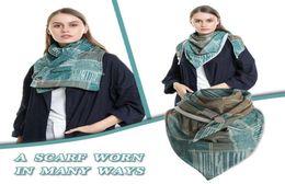 40Winter Women Printing Button Soft Wrap Printing Button Soft Wrap Casual Warm Scarves Shawls Bib Warm Scarves Shawls Scarf7409517
