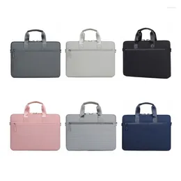 Briefcases Durable Functional Laptop Bag Sleeve Case For 14/15.6 Inch Notebook Waterproof Stylish Houndstooth Pattern Cover