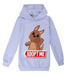 Adopt me Animals cartoon hoodies for teen girls kids spring hooded sweatshirt baby boys fashion Squirrel pullover sudaderas 2011263489585