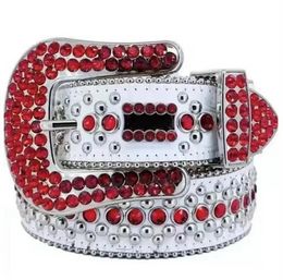 Brand designer belt, men's and women's shiny diamond punk hip-hop belt, full of diamonds embedded in fashion and versatile