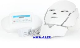 selling PDT 7 Colour LED Facial Mask light pon therapy Pon LED skin rejuvenation beauty facial spa machine1007155